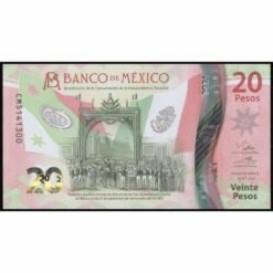 México - W132g (4) - 20 Pesos