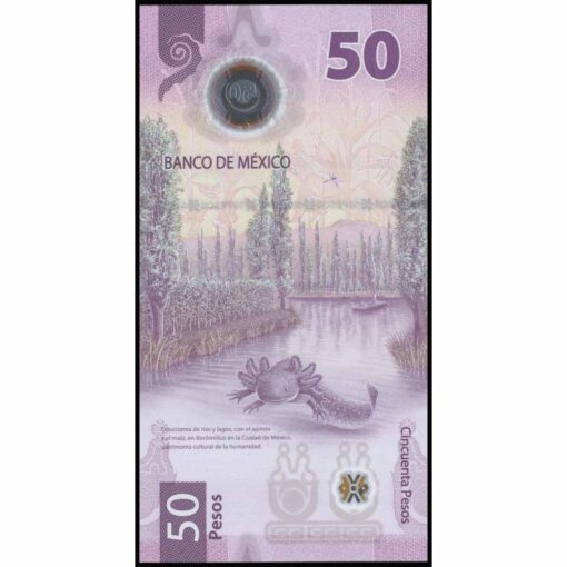 México - W133d (4) - 50 Pesos - Imagen 2