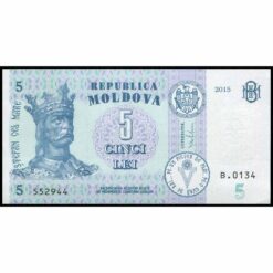 Moldavia - B22 - 5 Lei