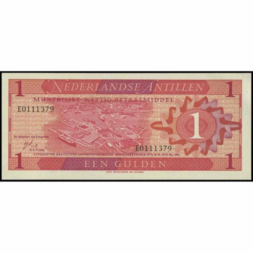 Antillas Holandesas - P20a - 1 Gulden