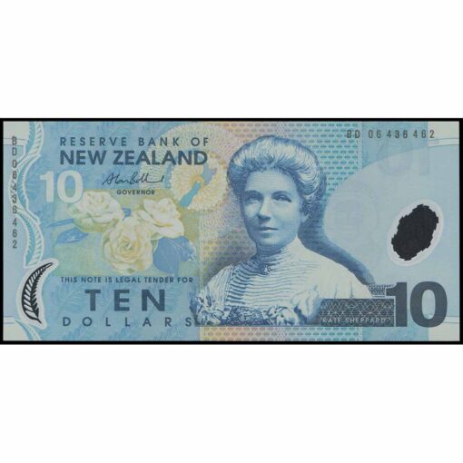 Nueva Zelanda - P186e - 10 Dollars