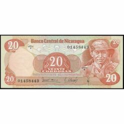 Nicaragua - P135 - 20 Cordobas