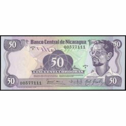 Nicaragua - P140 - 50 Cordobas