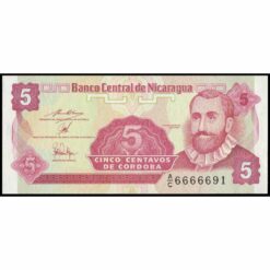 Nicaragua - P168b - 5 Centavos