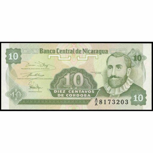 Nicaragua - P169a - 10 Centavos