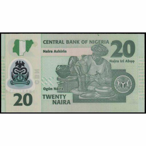 Nigeria - P34s (2) - 20 Naira - Imagen 2