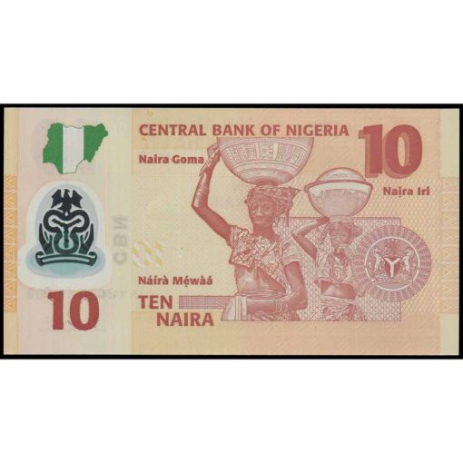 Nigeria - P39c (2) - 10 Naira - Imagen 2