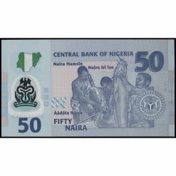 Alternative view of Nigeria - P40c (1) - 50 Naira