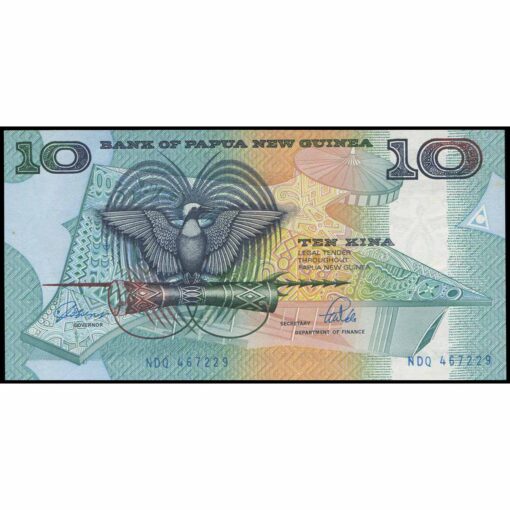 Papúa Nueva Guinea - P9b - 10 Kina
