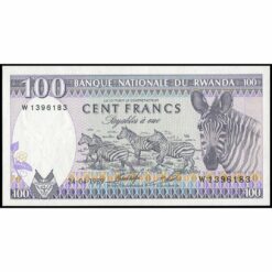 Ruanda - P19a - 100 Francs
