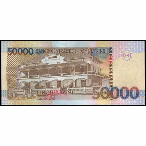 Santo Tomé y Príncipe - P68e - 50.000 Dobras - Imagen 2