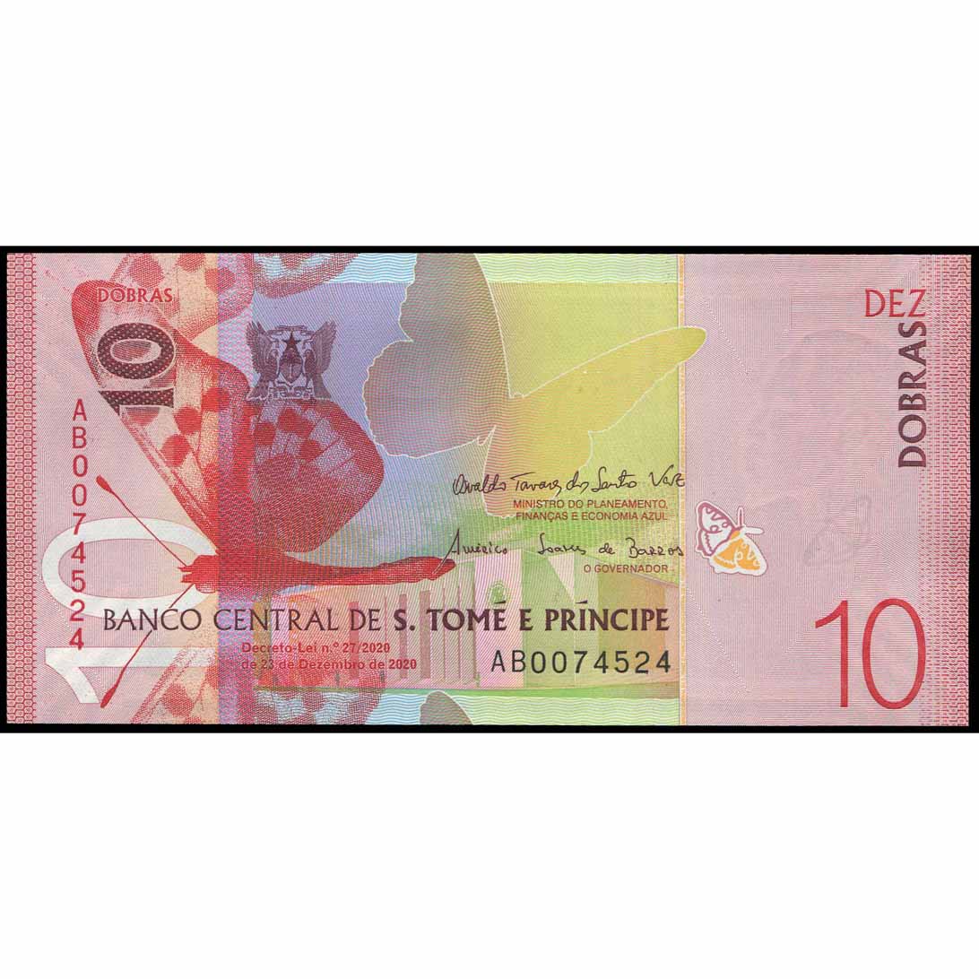 Santo Tomé y Príncipe - W77 - 10 Dobras