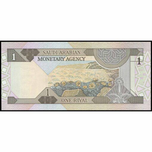 Arabia Saudita - P21d - 1 Riyal - Imagen 2