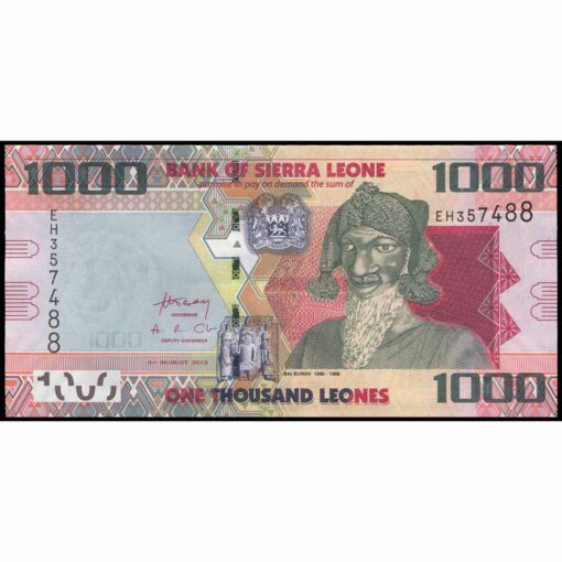 Sierra Leona - P30b - 1.000 Leones