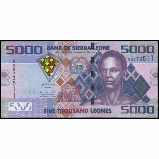 Sierra Leona - P32b - 5.000 Leones
