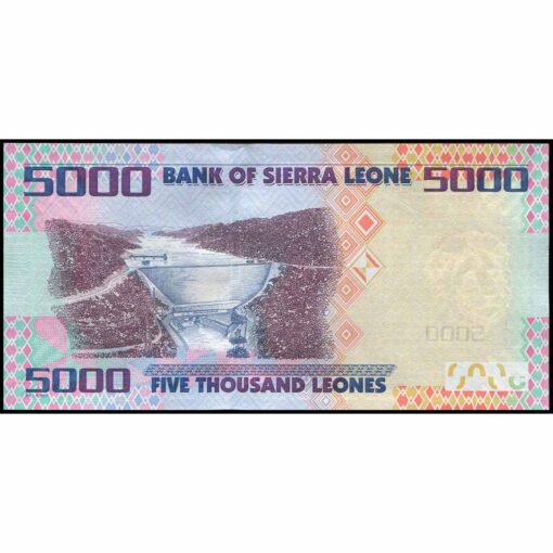Sierra Leona - P32c - 5.000 Leones - Imagen 2