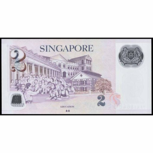 Singapur - P46o - 2 Dollars - Imagen 2