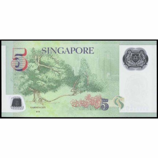 Singapur - P47g - 5 Dollars - Imagen 2