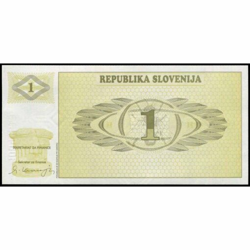 Eslovenia - P1a - 1 Tolar