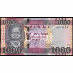 Sudán del Sur - W17b - 1.000 Pounds