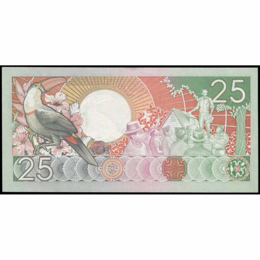 Surinam - P132b - 25 Gulden - Imagen 2