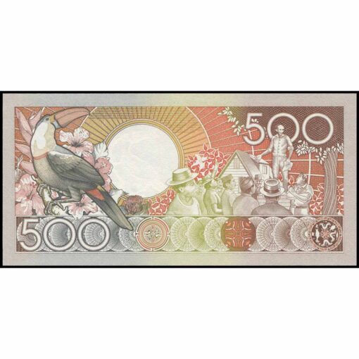 Surinam - P135b - 500 Gulden - Imagen 2