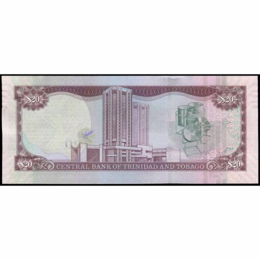 Trinidad y Tobago - P49c - 20 Dollars - Imagen 2