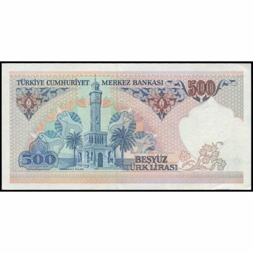 Turquía - P195c - 500 Lira - Imagen 2