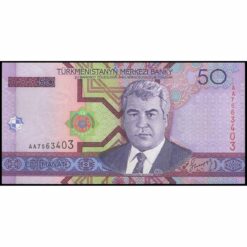 Turkmenistán - P17 - 50 Manat
