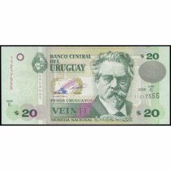 Uruguay - P86a - 20 Pesos Uruguayos