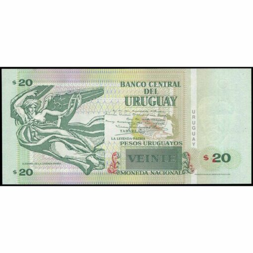 Uruguay - P86a - 20 Pesos Uruguayos - Imagen 2