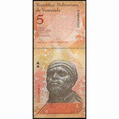 Venezuela - P89e - 5 Bolivares