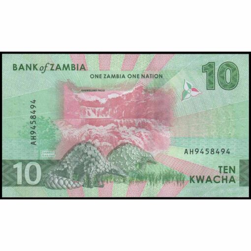 Zambia - W62a - 10 Kwacha - Imagen 2