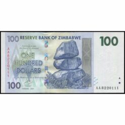 Zimbabue - P69 - 100 Dollars