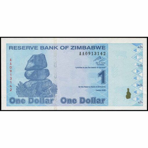 Zimbabue - P92 - 1 Dollar