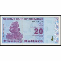 Zimbabue - P95 - 20 Dollars