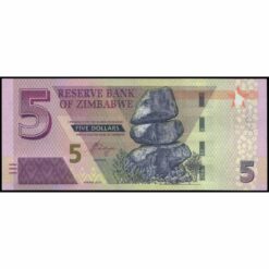 Zimbabue - W102 - 5 Dollars