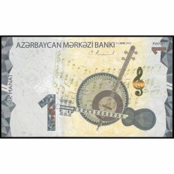 Azerbaiyán - W38a - 1 Manat