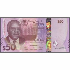 Belice - W77 - 50 Dollars