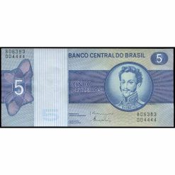 Brasil - P192d - 5 Cruzeiros