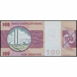 Alternative view of Brasil - P195Ab - 100 Cruzeiros