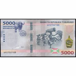 Burundi - W58 - 5.000 Francs
