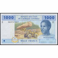 Estados de África Central - P607C_e - 1.000 Francs