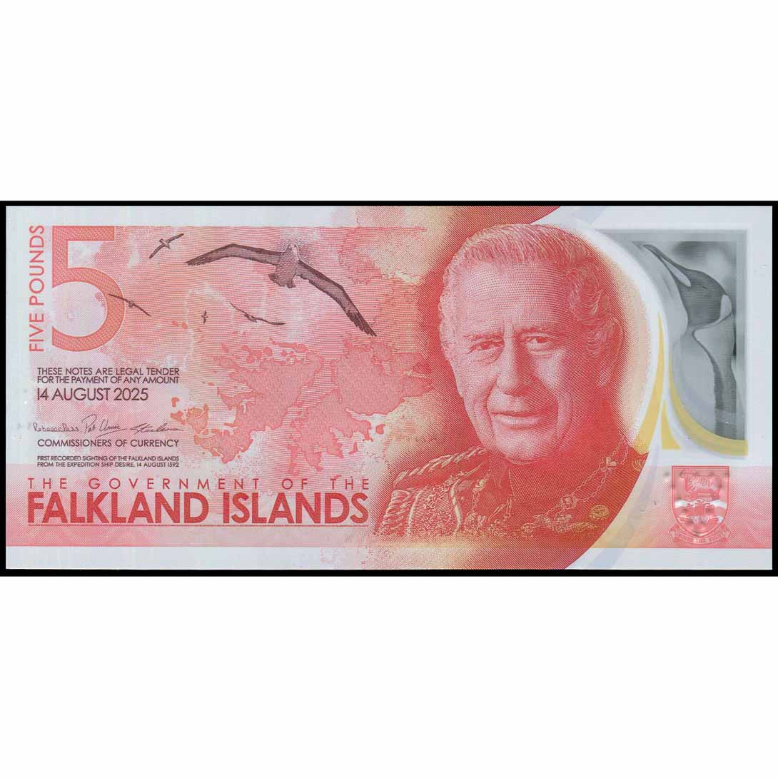 Islas Malvinas - W20 - 5 Pounds