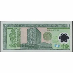 Alternative view of Guatemala - P115b - 1 Quetzal