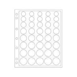 Hojas ENCAP EURO - Monedas de Curso Legal de Euro - 40 Divisiones