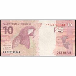 Alternative view of Brasil - P254e - 10 Reais