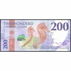 Curazao y San Martín - W5 - 200 Caribische Gulden