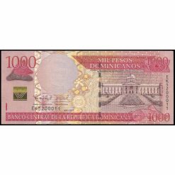 República Dominicana - P187a - 1.000 Pesos Dominicanos