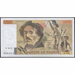 Francia - P154b (8) - 100 Francs